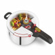 TEFAL P2534438 Cocotte-minute 8 L, Autocuiseur inox, Induction, Sécurité 5 points, Ouverture facile, Secure 5 Neo