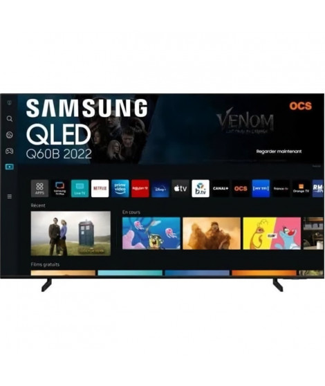 SAMSUNG 55Q60B TV QLED 4K UHD - 55 (138 cm) - HDR 10+ - Smart TV 3 X HDMI