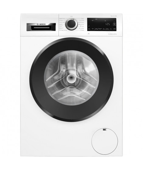 Lave-linge hublot BOSCH WGG24400FR SER6  9 kg - Induction - L59,8m - 1400 trs/min - Blanc