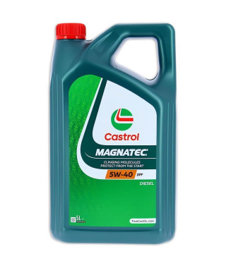 Huile moteur - CASTROL - Magnatec 5W-40 DPF - 5L