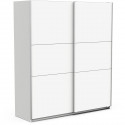 Armoire GHOST - Décor blanc mat - 2 Portes coulissantes - L,178,1 x P.59,9 x H.203 cm - DEMEYERE