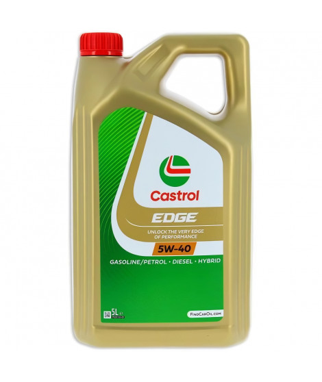 Huile moteur - CASTROL - EDGE 5W-40 - 5L