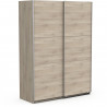 Armoire GHOST - Décor chene kronberg - 2 Portes coulissantes - L.148 x P.59,9 x H.203 cm - DEMEYERE