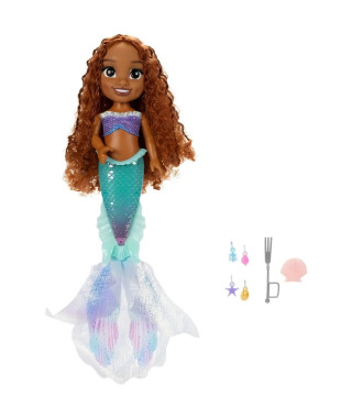 LA PETITE SIRENE LIVE ACTION - Poupée électronique ARIEL - 38 cm - JAKKS - 480465