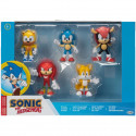 SONIC - Coffret 5 figurines - 6 cm - JAKKS - 491174