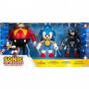 SONIC - Coffret 3 figurines - 10 cm - JAKKS - 491175