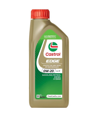 Huile moteur - CASTROL - EDGE 0W-20 LL IV - 1L