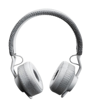 ADIDAS RPT-01 LIGHT GREY - Casque de sport sans fil - Bluetooth 5.0 - IPX4 - 40h autonomie - Gris Clair