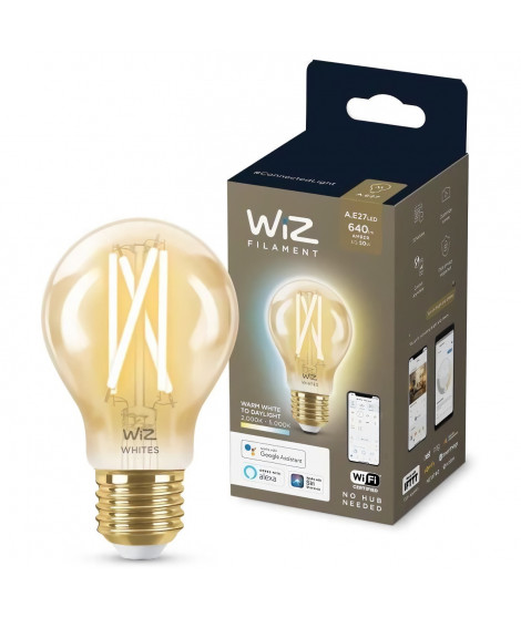 WiZ Ampoule connectée vintage Blanc variable E27 50W