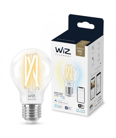 WiZ Ampoule connectée Blanc variable E27 60W
