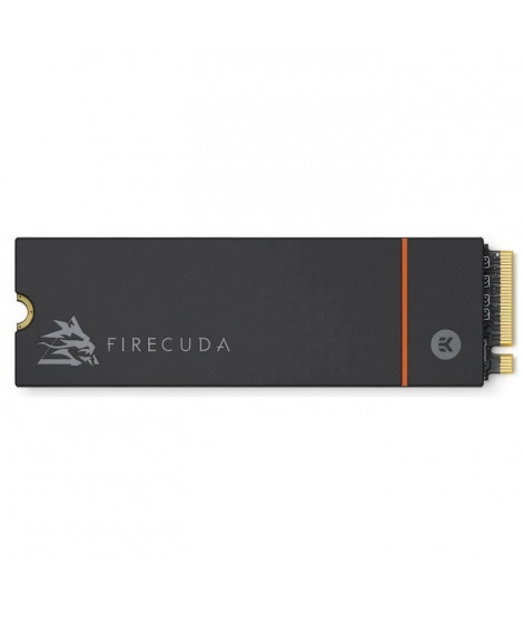 Disque SSD Interne - SEAGATE - FireCuda 530 Heatsink - 500Go - PCI Express 4.0 x4 (NVMe) (ZP500GM3A023)