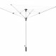 Leifheit 85355 - Séchoir parapluie LinoPush 400 - Etendoir extérieur rotatif 40m - Séchoir a linge avec douille - Hauteur rég…