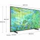 SAMSUNG - 75CU8005 - TV LED  - Crystal 4K UHD - 75'' (190cm) - HDR10+ - Tizen Smart TV - 3xHDMI - 2xUSB