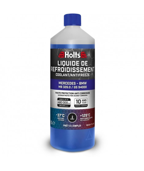 Liquide de Refroidissement - HOLTS - HAFR0007B - Dédié Mercedes - BMW 325.0 / GS94000 1L