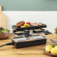 TEFAL Appareil a raclette et grill, 2 personnes, Modulable, Prise intégrée pour brancher d'autres appareils, Plug & Share RE2…