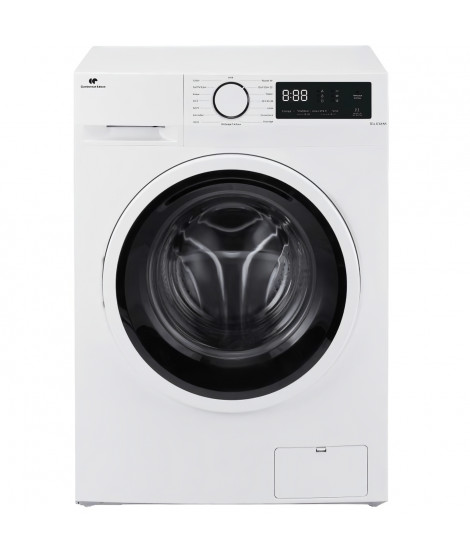 Lave-linge hublot CONTINENTAL EDISON CELL1214IWS -12kg - Largeur 60 cm - Classe A - 1400 trs/min - moteur induction - blanc