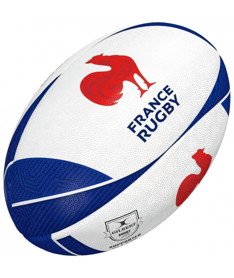 GILBERT Ballon de rugby taille 5 supporter FRANCE