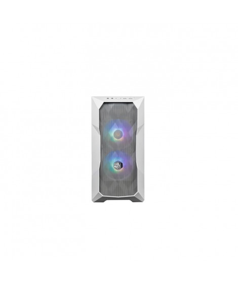 Boitier PC Gaming - COOLER MASTER - TD300 Mesh White - ARGB - mATX (TD300-WGNN-S00)