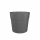 Pot a fleurs et plantes rond CAPRI LARGE - Plastique - Réservoir d'eau - diametre 50 cm - Blanc - ARTEVASI