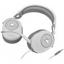 Casque gaming CORSAIR HS65 SURROUND - Blanc, son surround Dolby Audio 7.1 sur PC et Mac