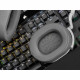 Casque gaming CORSAIR HS65 SURROUND - Blanc, son surround Dolby Audio 7.1 sur PC et Mac