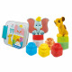 Disney Baby - Clementoni - Coffret Disney Classics Clemmy - 6 cubes - Fabriqué en Italie