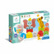 Disney Baby - Clementoni - Coffret Disney Classics Clemmy - 6 cubes - Fabriqué en Italie