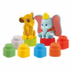 Disney Baby - Clementoni - Coffret Disney Classics Clemmy - 6 cubes - Fabriqué en Italie