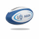 GILBERT Ballon de rugby REPLICA - Agen - Taille Midi