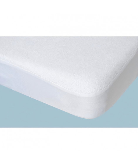 DOMIVA Alese - 100% Coton - Traité Sanitized - Blanc - 60 x 120 cm