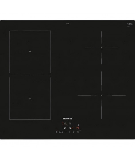 Plaque de cuisson a induction Siemens - 4 feux - 60 cm - EE611BPB5E IQ500