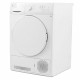 Seche-linge a condensation CONTINENTAL EDISON CESLCE8WP1 - 8 kg - Largeur 59,6cm - Classe B - Blanc