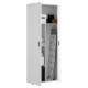 Armoire de buanderie 2 portes - Blanc - L 190 x H 78 x P 35 cm - FIT