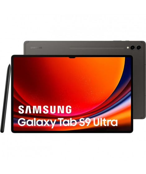 Tablette Tactile - SAMSUNG - Galaxy Tab S9 Ultra - 14,6 - RAM 12Go - 512 Go - Anthracite - S Pen inclus
