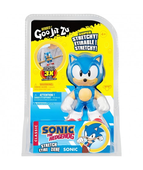 Figurine Sonic - Goo Jit Zu MOOSE TOYS - 11cm - Pour Enfant - Extérieur
