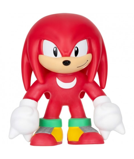 Figurine Knuckles - Sonic - Goo Jit Zu - 11 cm - Rouge et blanc - Mixte - Chine