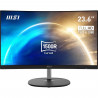 Ecran PC incurvé - MSI - PRO MP241CA - 23,6 VA FHD 1ms - 75Hz - 1 x HDMI(1.4b) - 1 x DP (1.2a) - 1 x DC Jack