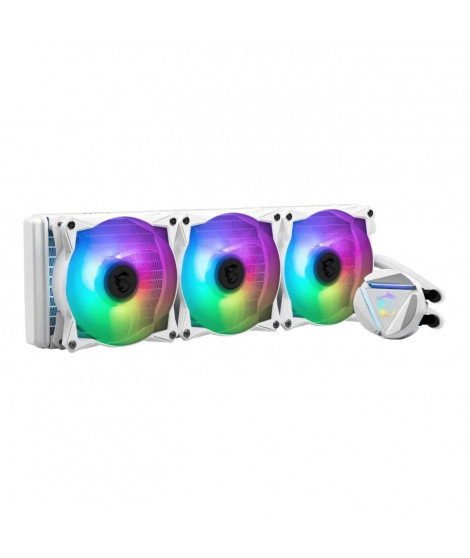 MSI - MAG CORELIQUID 360R V2 - Ventilateur PC - 120mm - Blanc