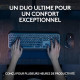 Clavier Sans Fil - LOGITECH - MX Keys S Combo - Bluetooth - Rétroéclairé - Touches silencieuses - Graphite