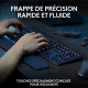 Clavier Sans Fil - LOGITECH - MX Keys S Combo - Bluetooth - Rétroéclairé - Touches silencieuses - Graphite