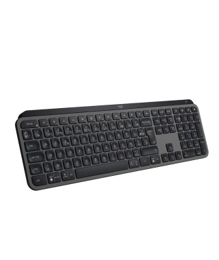 Clavier Sans Fil - LOGITECH - MX Keys S - Bluetooth - Rétroéclairé - Touches silencieuses - Graphite