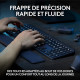 Clavier Sans Fil - LOGITECH - MX Keys S - Bluetooth - Rétroéclairé - Touches silencieuses - Graphite