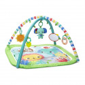 BRIGHT STARTS Tapis d'éveil et d'activités Unicorn Crew, vert, jouets inclus et détachables, des la naissance