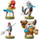 Amiibo The Legend of Zelda : Breath of the Wild - Daruk + Mipha + Revali + Urbosa (Prodiges de The Legend of Zelda)