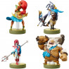 Amiibo The Legend of Zelda : Breath of the Wild - Daruk + Mipha + Revali + Urbosa (Prodiges de The Legend of Zelda)