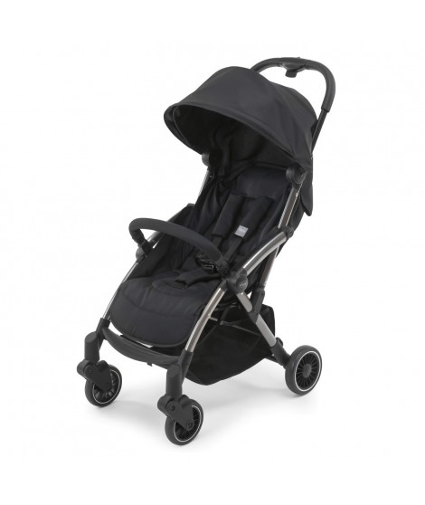 CHICCO Poussette citadine Cheerio - Des la naissance - Jusqu'a 15kg - Pliage automatique One Touch - Jet black