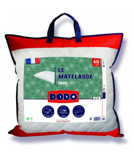 DODO - OREILLER ERGONOMIQUE - LE MATELASSE - 60X60 cm