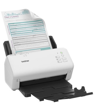 Scanner de documents bureautique recto-verso BROTHER ADS-4300 - 40 ppm/80 ipm - Ethernet