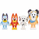 Figurines Les Copains d'école de Bluey - MOOSE TOYS - Set de 4 - Pour Enfant de 3 ans et plus