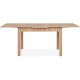 Table a manger extensible LONGFORD - 6 a 10 personnes - Mélaminé chene - L120-200 x H76 x P80 cm